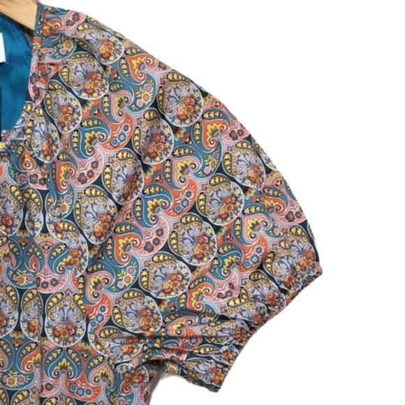 J Crew Liberty Fabric Floral Dress Side Cut Out Midi Boho Summer Blue Pink 6 - Picture 5 of 16